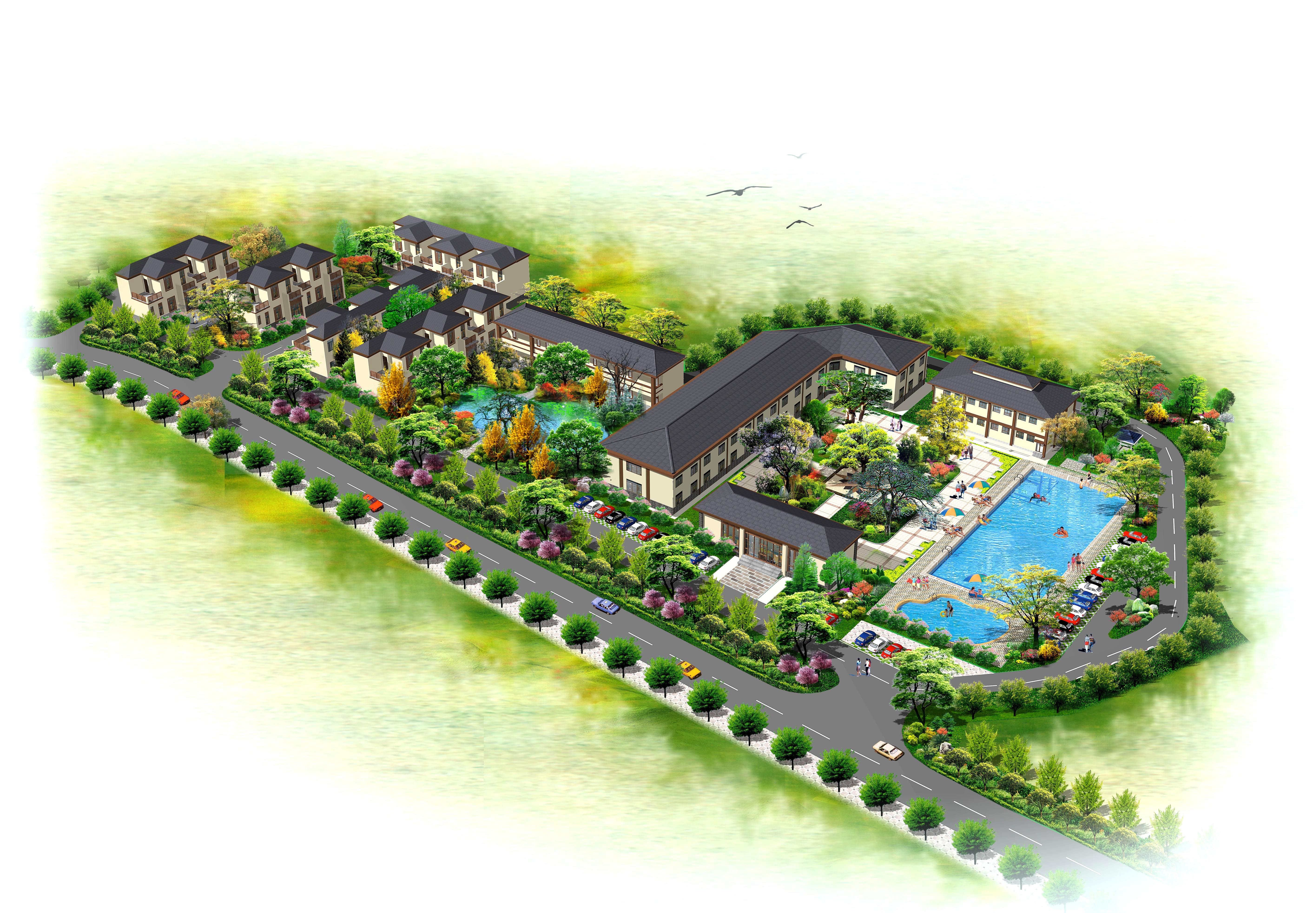 麒麟溫泉印象生(shēng)态園規劃